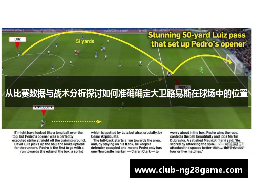 从比赛数据与战术分析探讨如何准确确定大卫路易斯在球场中的位置